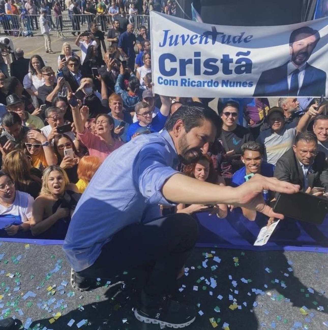 Juventude Cristã com apoio do Prefeito de São Paulo Ricardo Nunes!